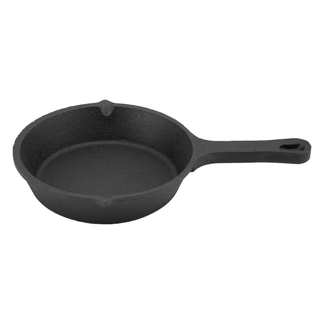 Cast Iron Mini Skillet 6.25 Inch – Pre-Seasoned, Heavy-Duty Food-Grade Cookware