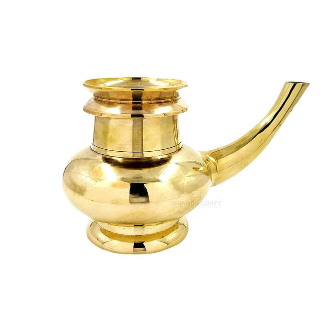 Traditional Kindi Vessel: Exquisite Brass Kindi for Pooja and Home Decoration