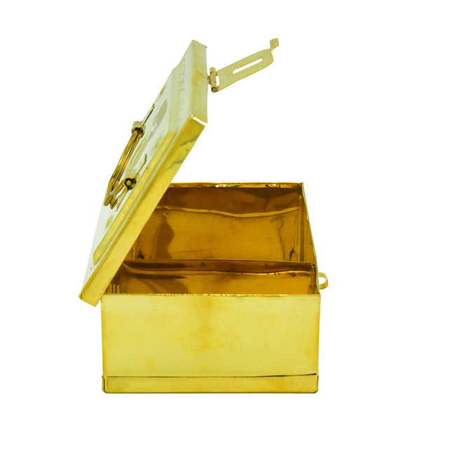 Brass Betel Box (Large)- Rectangular shaped