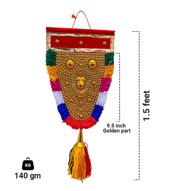 Handmade Nettipattam - Elephant Caparison