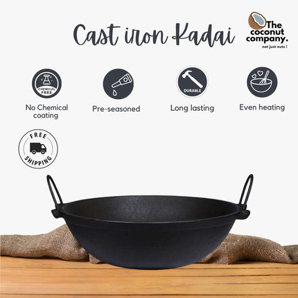 Cast Iron Kadai