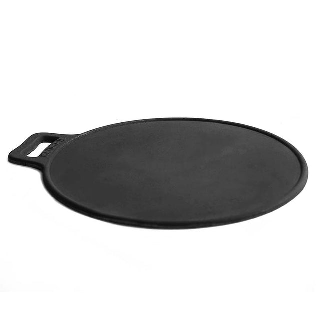 Pre-Seasoned Cast Iron Tawa Cookware with Flat Bottom (Black), Ready to Use, for Roti/Paratha/Dosa/Uttapam