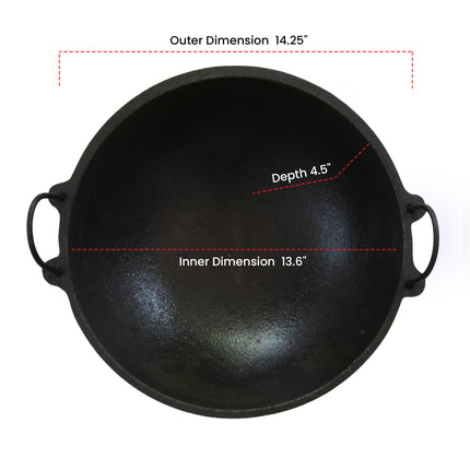 Cast Iron Kadai
