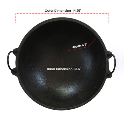 Cast Iron Kadai