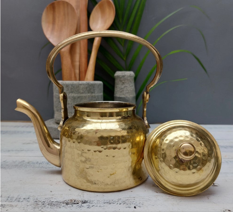 Brass kettle/ tea pot – The Coconut Store