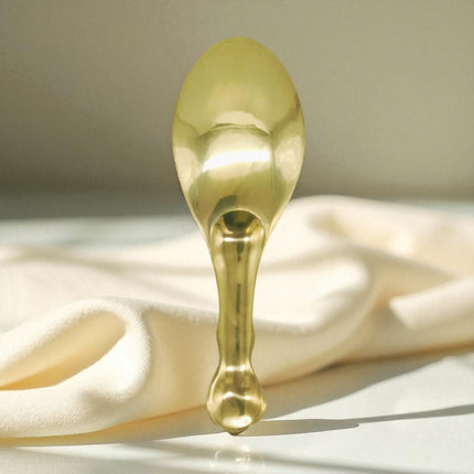 Brass Rice Palta | Traditional Brass Serving Spoon for Rice | Handcrafted Kitchenware