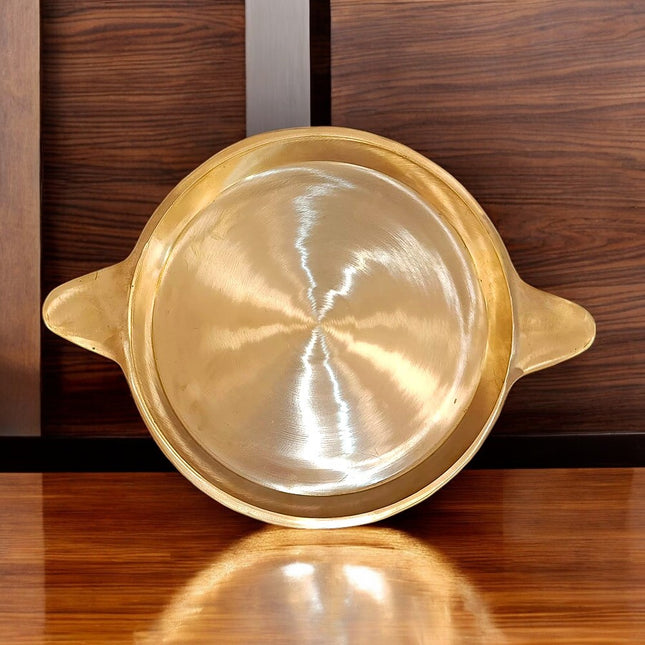 Bronze Fry Pan Flat Bottom | Premium Traditional Cookware (8 & 10 Inch)