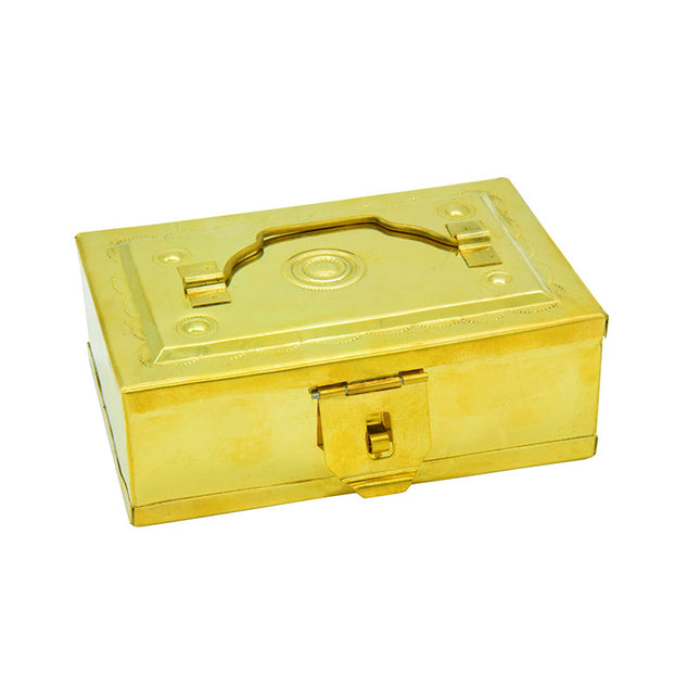 Brass Betel Box (Large)- Rectangular shaped
