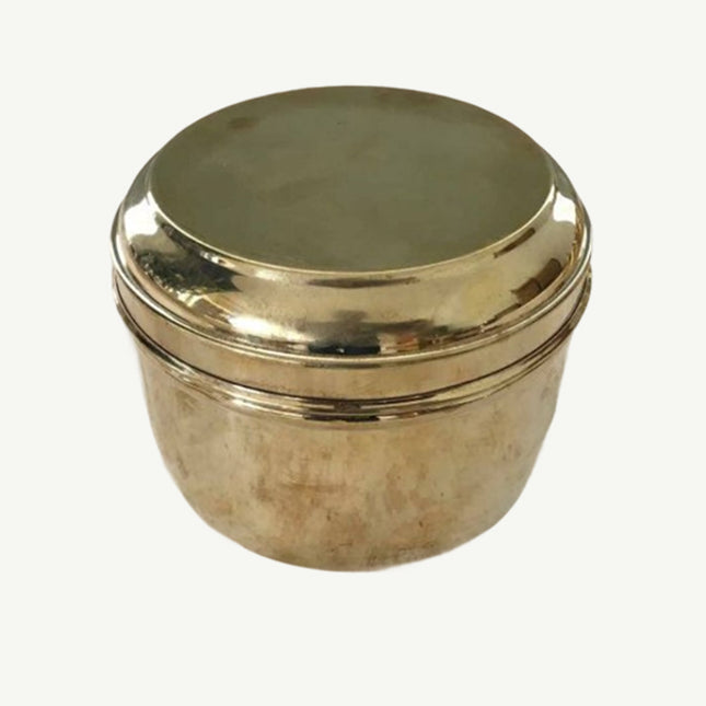 Premium Brass Storage Containers with Tin Coating
