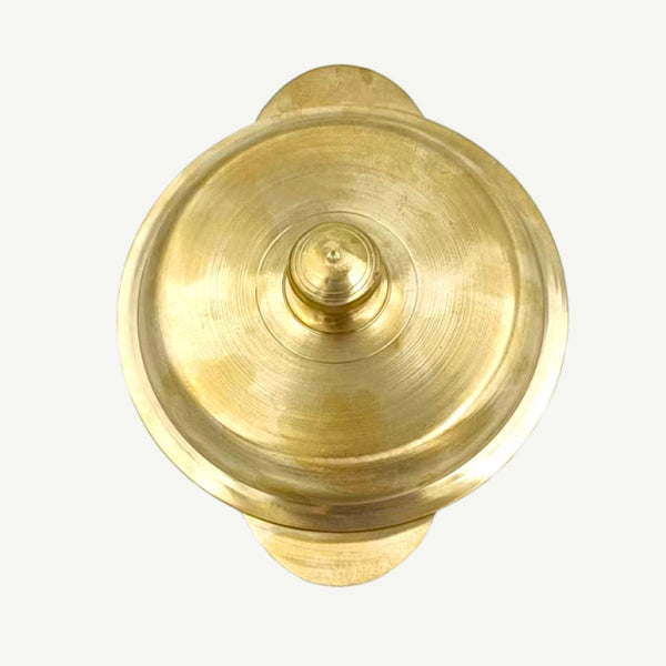Bronze Handi With Lid
